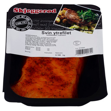 Sv Y.filet Middelhav 160g Skjeggerød