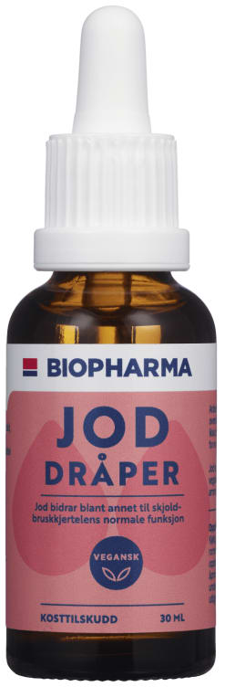 Jod Dråper 30ml Biopharma