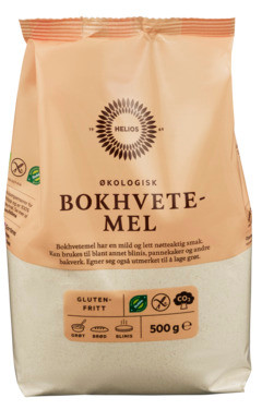 Helios Bokhvetemel 500g Økologisk