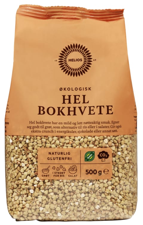 Bokhvete hel Økologisk 500g helios