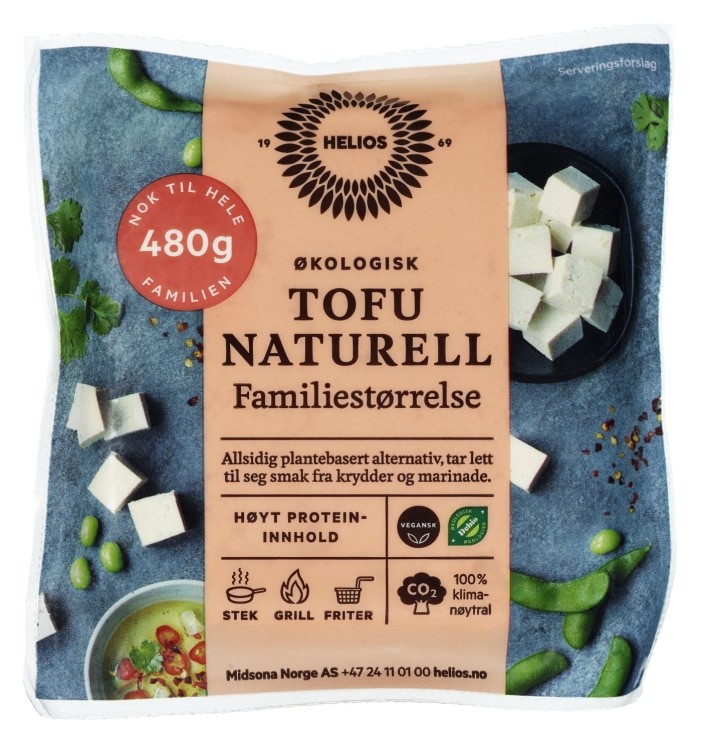 Tofu Økologisk 480g Helios