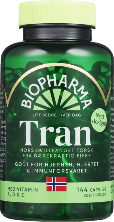 Trankapsler 144stk Biopharma