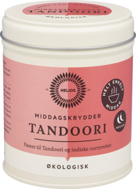 Helios Middagskrydder Tandoori 60g Økologisk