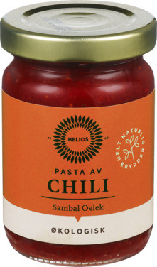 Helios Sambal Oelek 100g Økologisk