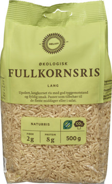 Helios Fullkornsris 500g Økologisk