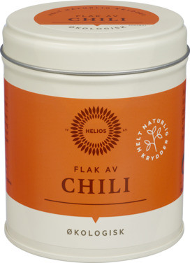 Helios Chiliflak 55g Økologisk