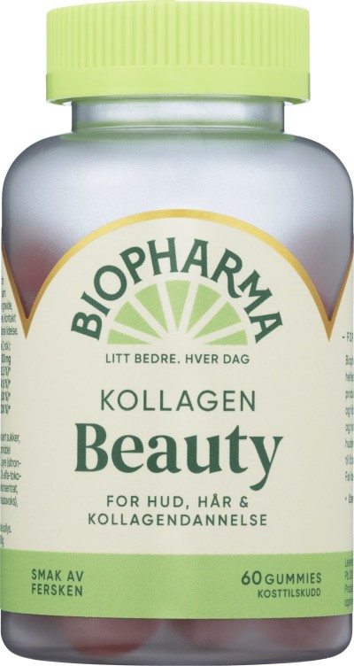 Kollagen Beauty Gummies 60stk Biopharma