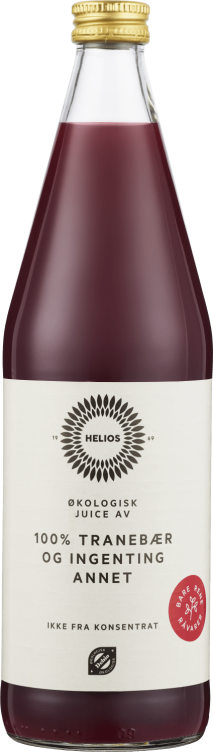 Tranebærjuice Økologisk 750ml Helios