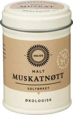 Helios Malt Muskatnøtt 25g Økologisk
