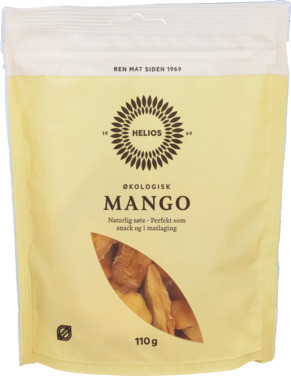 Helios Mango 110g Økologisk