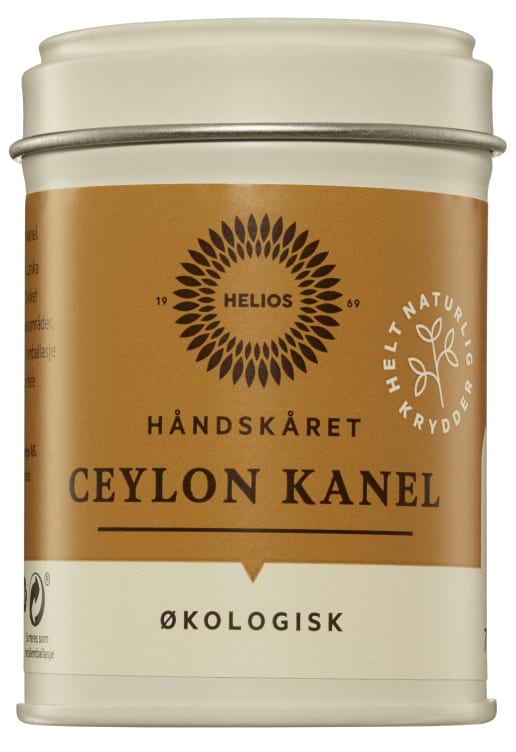 Ceylon Kanel Økologisk 18g Helios