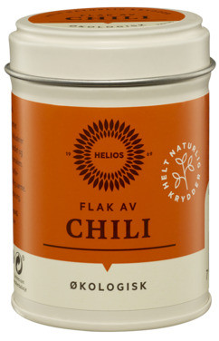 Helios Chiliflak Økologisk 23g