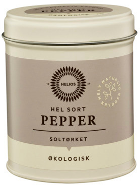 Helios Hel Sort Pepper Økologisk 70g