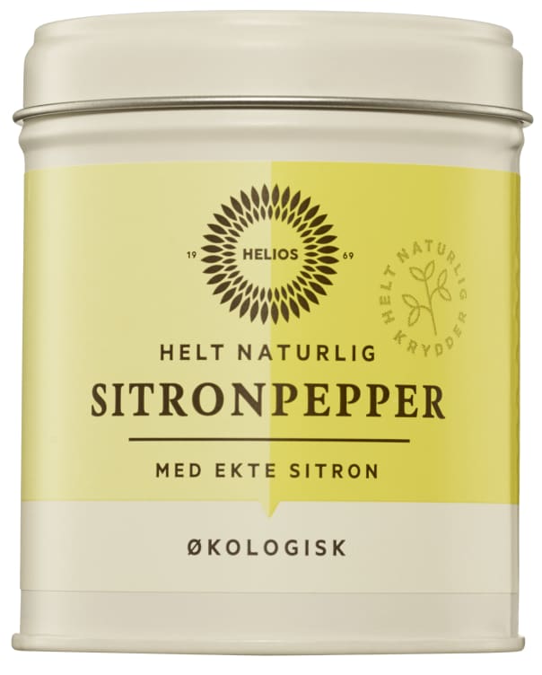 Sitronpepper Økologisk 80g Helios
