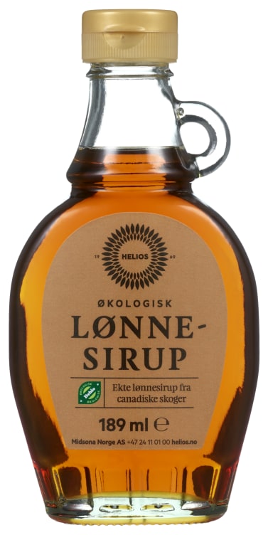 Lønnesirup Økologisk 189ml Helios