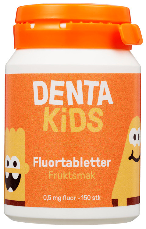 Denta Kids Fluortabletter Mix 150tab