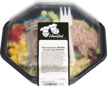 Pastasalat Ost Skinke 370g Mesterbakeren