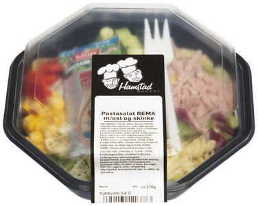 Pastasalat Ost Skinke 370g Mesterbakeren