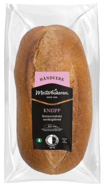 Steinovnsbakt Kneippbrød 600 g Mesterbakeren