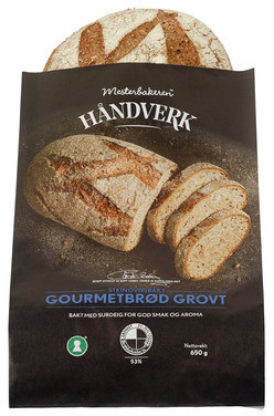Mesterbakeren Gourmetbrød Grovt 650 g