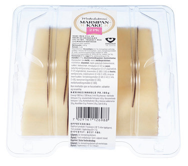 Marsipankake 2pk 240g Mesterbakeren