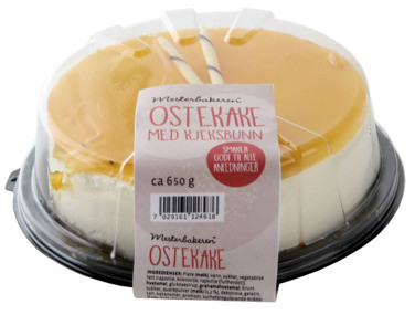 Ostekake 650g Mesterbakeren