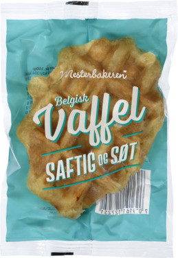 Belgisk Vaffel 80g Mesterbakeren