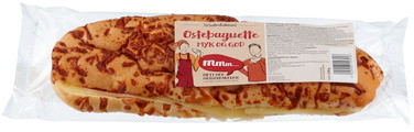 Ostebaguette m Ost/skinke 230g Mesterbakeren