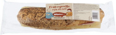 Frøbaguette med Ost&Skinke 220g Mesterbakeren