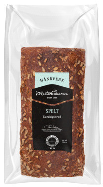 Grovt Speltbrød 600g Mesterbakeren