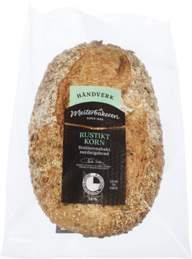 Rustik Kornbrød 600g Mesterbakeren