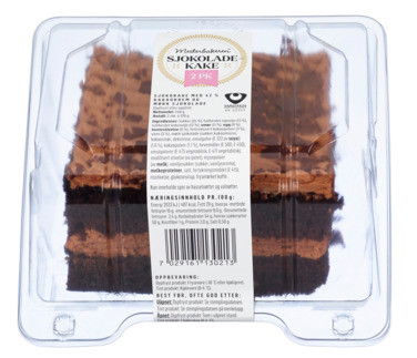 Sjokoladekake 2pk 240g Mesterbakeren
