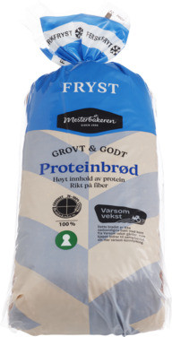 G&g Proteinbrød Oppsk Fryst 720g Mesterbakeren