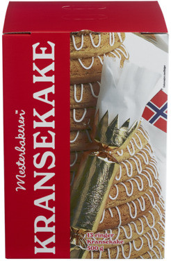 Kransekake 13 Ringer 500g Mesterbakeren