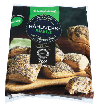 Speltstykker 8pk Hv Mesterbakeren 480g