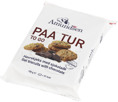 Amundsen Paa Tur Havrekjeks m/Sjokolade