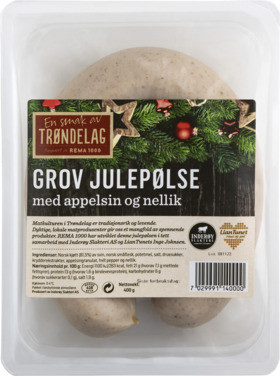 Grov Julepølse m/ Appelsin og Nellik