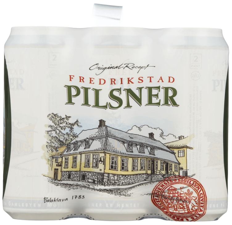 Fredrikstad Pils 0,5lx6 boks
