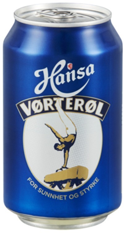 Hansa Vørterøl 0,33l boks
