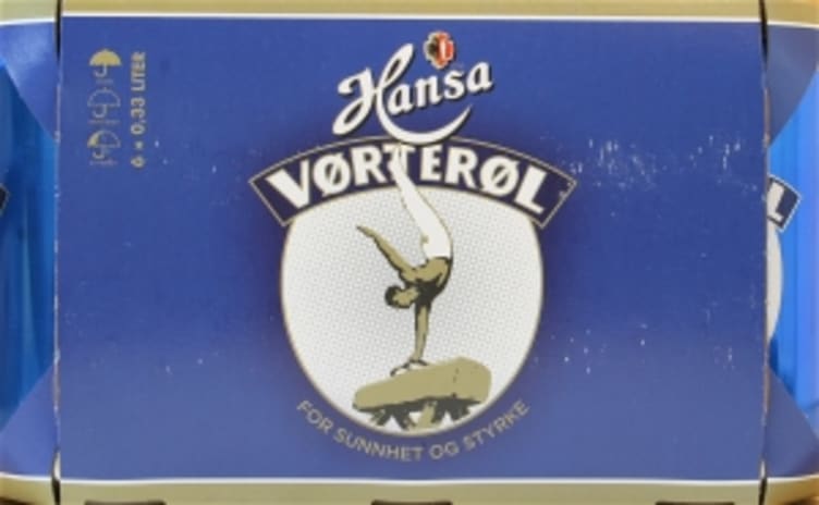 Hansa Vørterøl 0,33lx6 boks