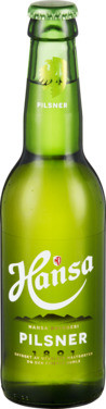 Hansa Pilsner 0.33l Flaske