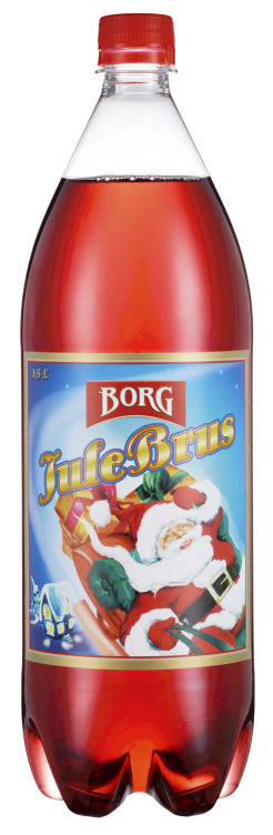 Borg Julebrus Rød 1,5l flaske