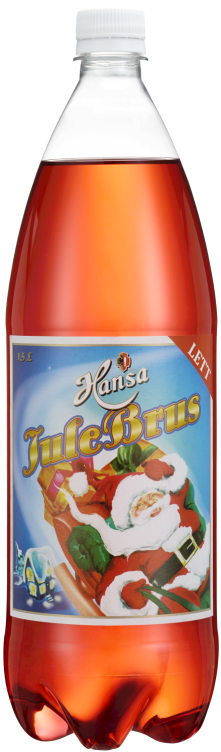 Hansa Julebrus Lett 1,5l flaske