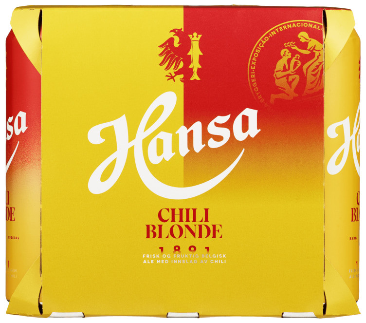 Hansa Chili Blonde 0,5lx6 boks