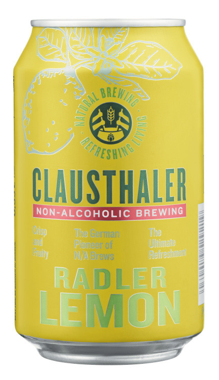 Clausthaler Radler Lemon 0,33l boks