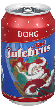 Borg Julebrus Rød 0.33l bx 6pk