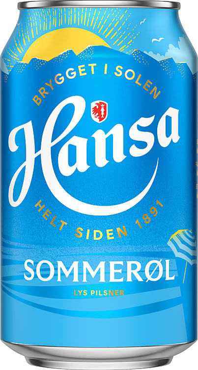 Hansa Sommerøl 0,33l boks