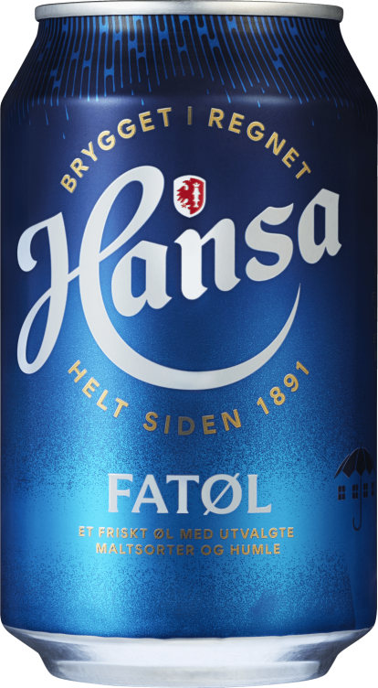 Hansa Fatøl 0,33l boks