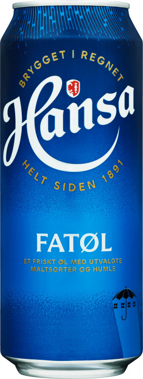 Hansa Fatøl 0,5l boks