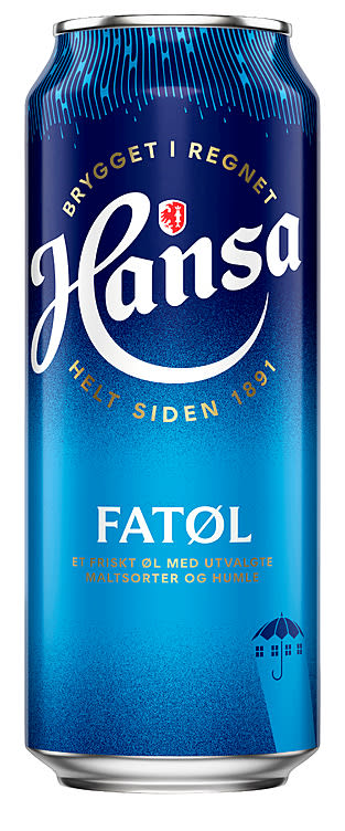 Hansa Fatøl 0,5l boks